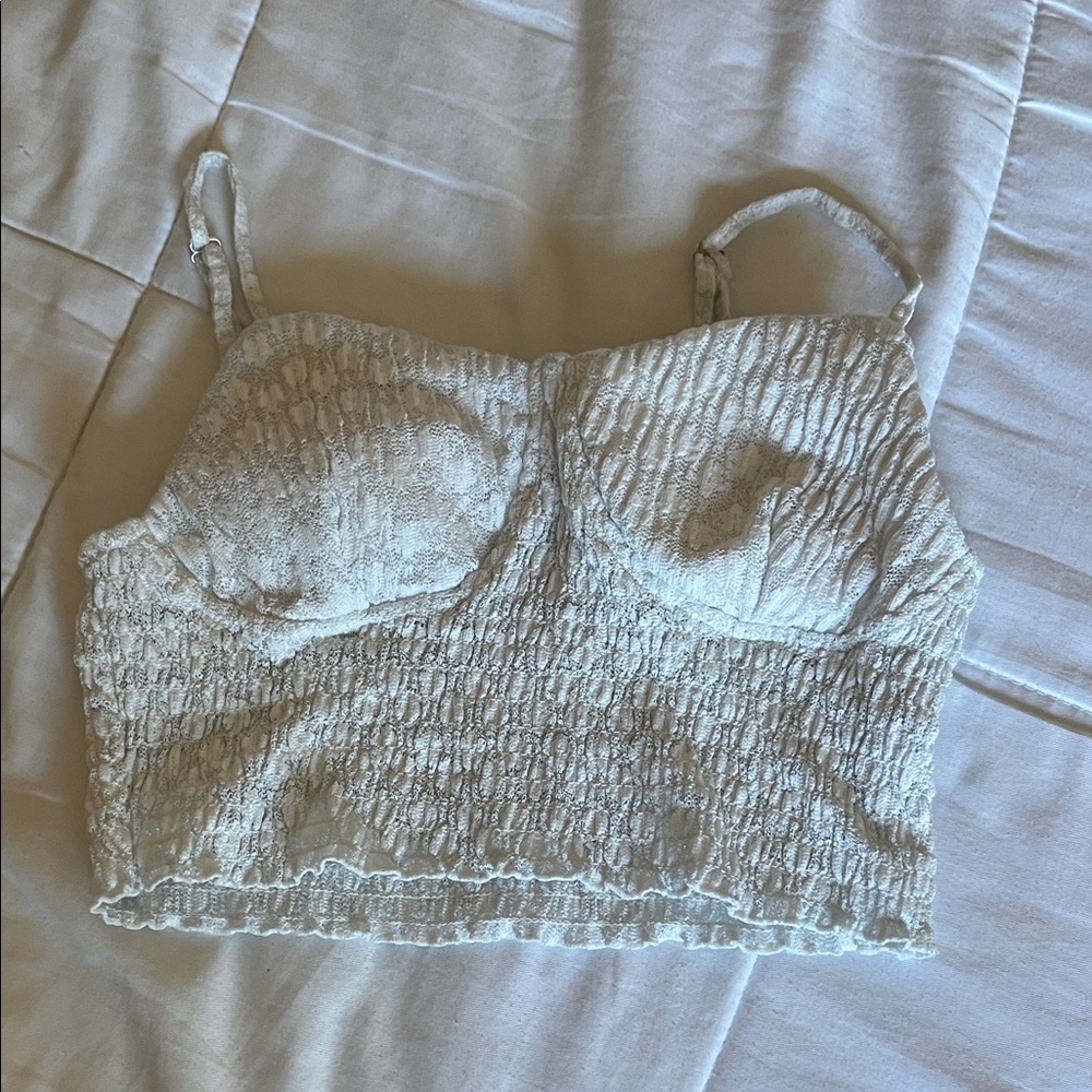 white padded camisole